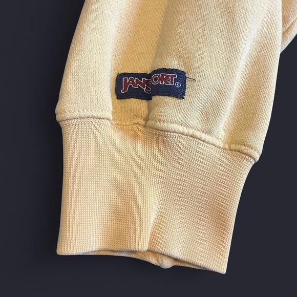 Vintage William & Mary College Williamsburg Virginia Yellow Sweater Medium - Picture 5 of 8